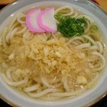 麺楽屋 さくべえ - たぬきうどん　４００円