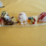 ルクソール - デザート盛り合わせ