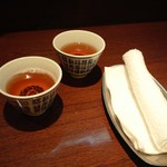 Meirin - 最初に配膳されるお茶