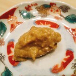 鮨　縁 - 牡蠣ペースト