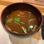 割烹 一楓 - 味噌汁