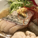 饗 くろ喜 - 真鱈の身の酒塩煮