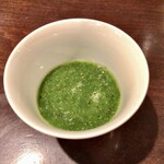 セルサルサーレ - 春菊のポタージュ