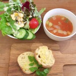 城東バル ナナツボ - ランチセット