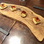 セルサルサーレ - フォアグラのブリュレとエスプレッソの食パン