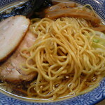 中華そば 多賀野 - 麺アップ