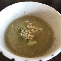 伊勢宮川の里 鄙茅 - キャベツのすりながしスープ
