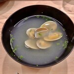 日本橋蛎殻町 すぎた - 浅利の椀