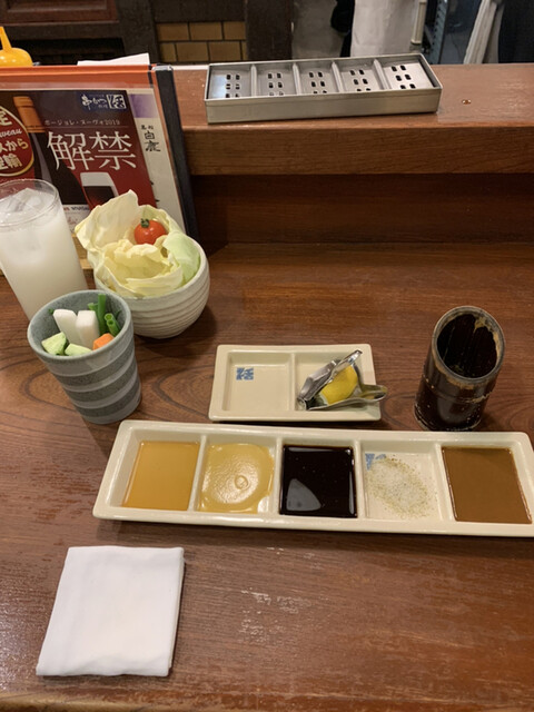 串かつ料理 活 阪急三番街店 かつ 大阪梅田 阪急 串揚げ 串かつ 食べログ