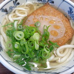 味善 - 「れんこん天うどん」（490円）