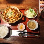 四川・餃子バル PAO2 - 麻婆豆腐ランチ￥680