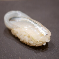 鮨 龍次郎 - 細魚　昆布締め