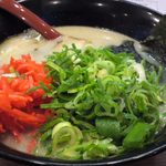 博多ラーメン　本丸亭 - 12.04博多ラーメン(なおかりスペシャル)