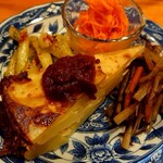 栄夏 - ちょい飲みセットのおばんざい盛り