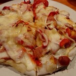 栄夏 - チョリソー＆パプリカのピザ