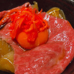 うし松 - コースの牛丼