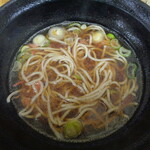 ふじ - このお汁にぴったりだ