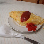 末広食堂 - オムライス　600円