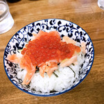 きくや - サーモンとイクラのミニ親子丼