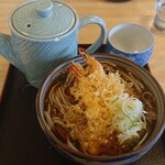 秦食堂 - 天ぷらそば（１１５０円）
