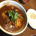 gopのアナグラ - チキン野菜　スーパースパイシー４（980円＋50円+100円）