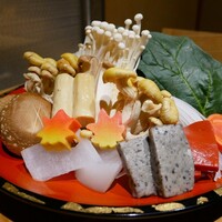 瓢嘻 新橋店 - 出汁しゃぶ 野菜盛り(2人前)