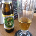 田舎カフェ オーチャード - ノンアルコールビールで乾杯♪