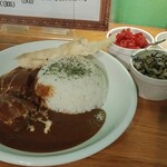 カレー屋 麻ごころ - ポークカレー（ハーフ）