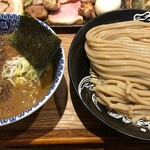 中華蕎麦 とみ田 - つけめん＋特選全部のせトッピング＋心の味焼売