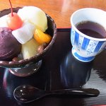 無心庵 - クリームあんみつ・800円