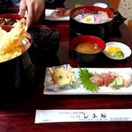 日本料理　しまだ - しまだランチ   天ぷら