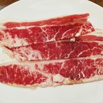 すたみな太郎PREMIUM BUFFET - 牛しゃぶ（カルビ）