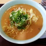 泉大津パーキングエリア海側 - 野菜どっさり味噌ラーメン