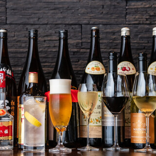 All-you-can-drink of 46 kinds of menace! Ebisu barrel draft, sparkling wine and more! !