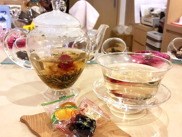お花が咲く工芸茶 By 富士sun 台湾華茶晴茶 タイワンカチャセイチャ 千駄木 中国茶専門店 食べログ