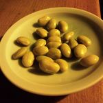 源氏 - 高清水のお通し　ゆで豆