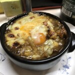 がばちょ - 焼きカレー（450円）玉子トッピング（100円）