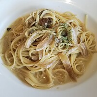 24/7 restaurant - ポルチーニ茸の香りのクリームパスタ