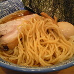 中華そば 笑歩 - 麺アップ