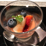 鉛温泉 心の刻 十三月 - ブレブレの食後のデザート！