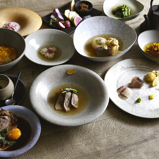 おでんのコースをお愉しみください