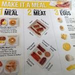 the Kracked egg - メニュー