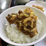 中華料理　広香居 - 麻婆オンザライス♪