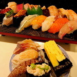 かねとも寿し - 最特上生寿司（2000円）