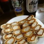 馬上荘 - 餃子とビール