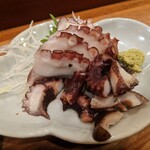 アナゴちらし小町 - 地タコ刺し身