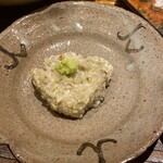 日本橋 蕎ノ字 - 粗挽きの蕎麦がき