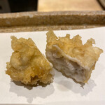 日本橋 蕎ノ字 - 鱈の白子