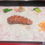 鉄板焼グリル - あー美味しいお肉