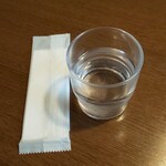 Ishi Yama - 提供される水とおしぼり(H31.3.1撮影)